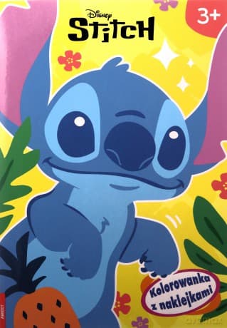Disney Stich Kolorowanka z naklejkami NA-9141