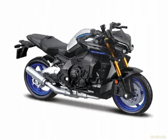 Model metalowy Motocykl Yamaha MT-10 SP z podstawką 1/18