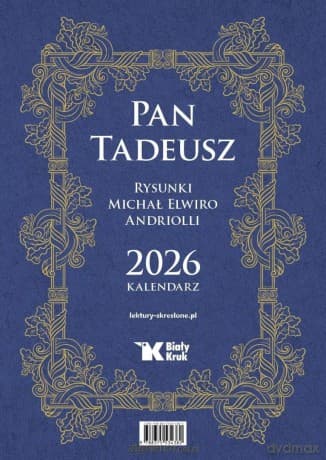 Kalendarz 2026 ścienny Pan Tadeusz