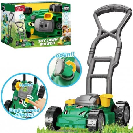 Kosiarka na baterie dźwięk silnika