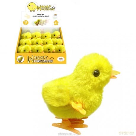 Kurczak nakręcany z futerkiem