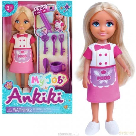Lalka kucharka z akcesoriami
