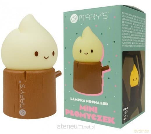 Lampka nocna LED mini płomyczek