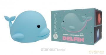 Lampka nocna LED RGB delfin