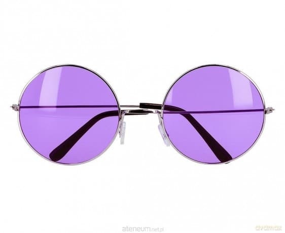 Okulary Hippie XL fiolet