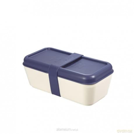 Pojemnik prostokątny na lunch 750 ml niebieski