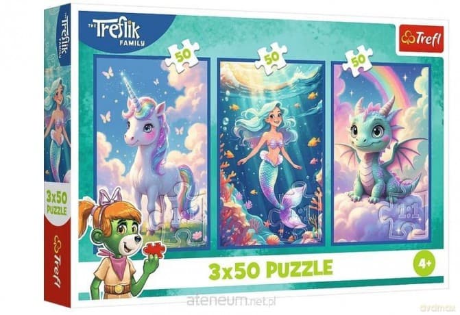 TREFL 3x50 el. Razem w kolorowym świecie