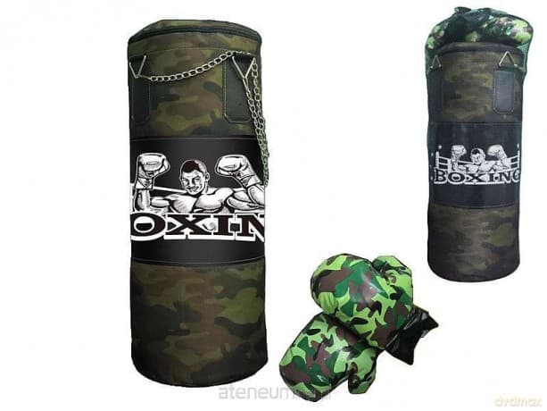 Worek i rękawice bokserskie