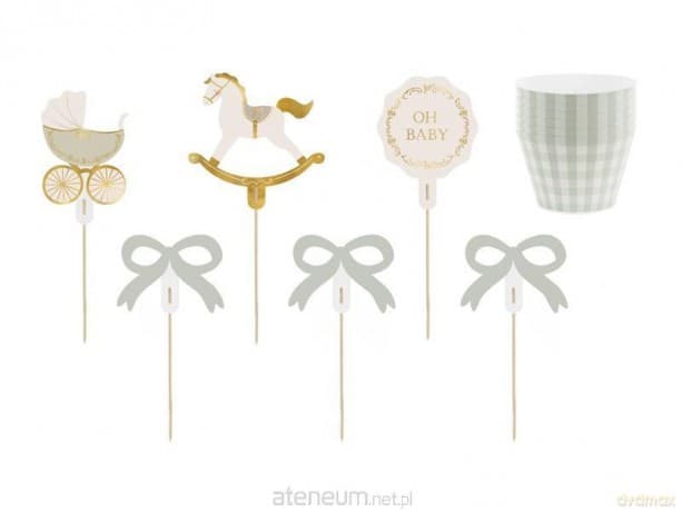 Zestaw do muffinek Oh Baby 6szt