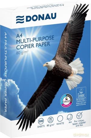 Papier ksero DONAU, A4, klasa C, 80gsm, 500 ark.