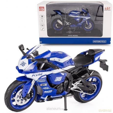 Motocykl sportowy wyścigowy 1:12