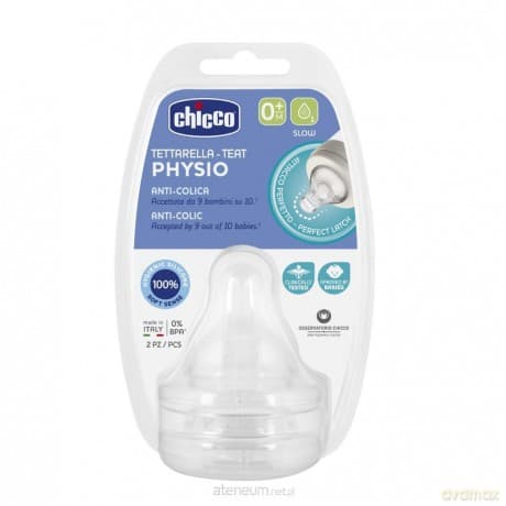 Smoczek antykolkowy Physio Perfect5 2szt 0m+