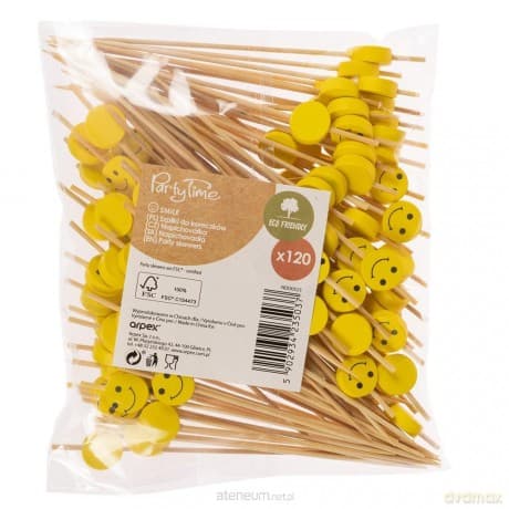 Szpilki do koreczków smile 120szt