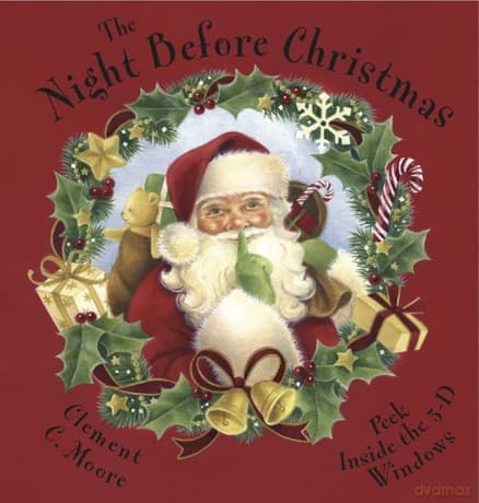 The Night Before Christmas: Peek Inside the 3-D Windows - Clement C. Moore