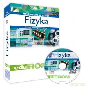 Szkoła ponadgimnazjalna: Fizyka (seria Multimedialne lekcje) eduROM