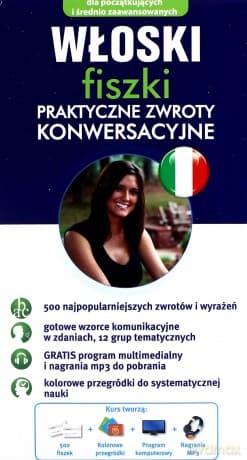 Włoski fiszki Praktyczne zwroty konwersacyjne