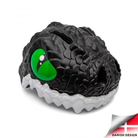 Crazy Safety - Dragon Bicycle Helmet - Black (CS190103)