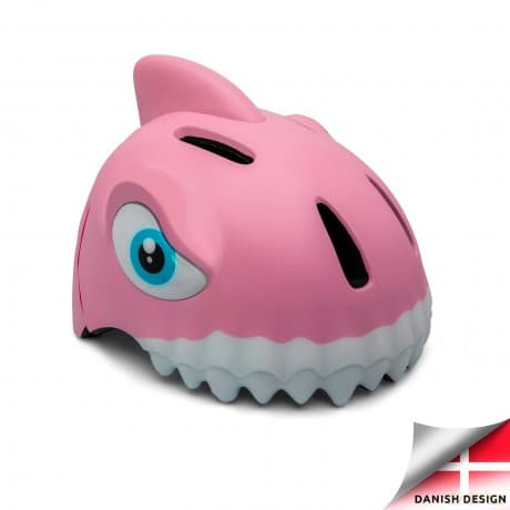 Crazy Safety - Shark Bicycle Helmet - Pink (49-55cm) (CS190108)