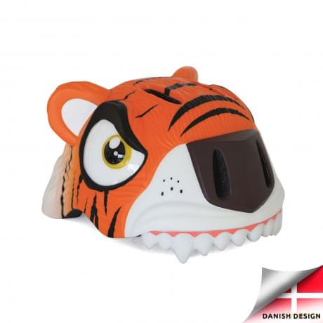 Crazy Safety - Tiger Bicycle Helmet - Orange (CS190101)