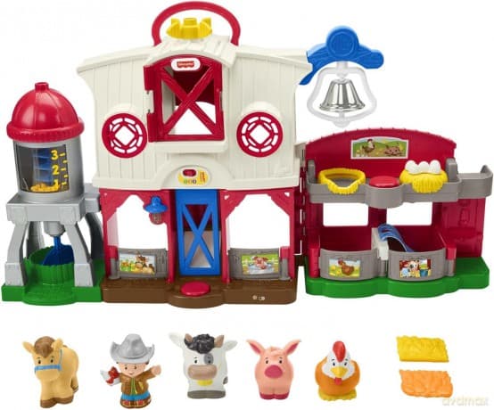 Fisher-Price Little People - Caring for Animal Farm (Danish) (GXR98)