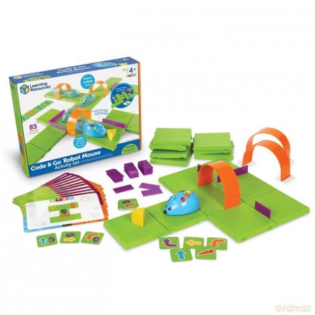 Learning Resources - Code & GoÂŽ Robot Mouse Activity Set - (LSP2831-SCA)
