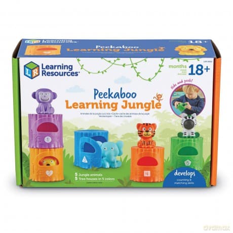 Learning Resources - Peekaboo Learning Jungle (LSP6815-SCA)