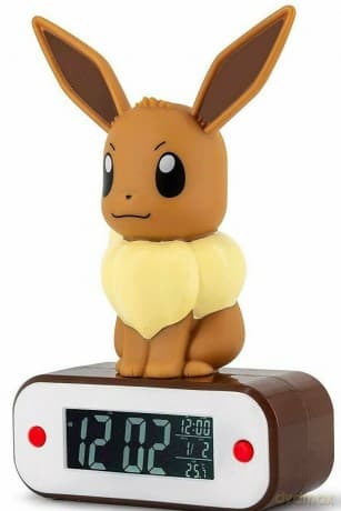 Pokemon - Eevee Light up Alarm clock (52800POKE8)