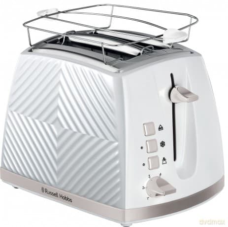 Russell Hobbs - Groove 2S Toaster - White