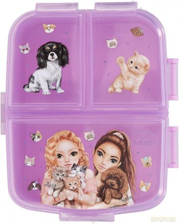 Topmodel - TOPModel Lunchbox XL KITTY and DOGGY - Lilac - XL
