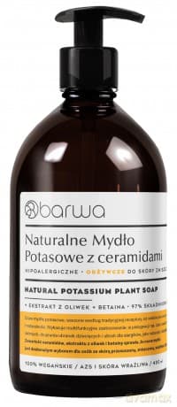 BARWA NAT.MYDŁO W PŁYNIE POTAS ODŻYWCZE 480ml