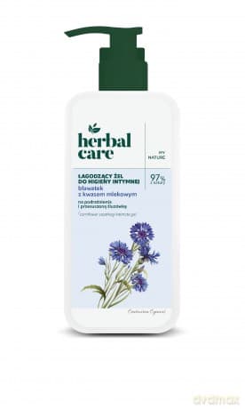 FARMONA Herbal Care Łagodzący żel do higieny intymnej Bławatek i kwas mlekowy 330 ml