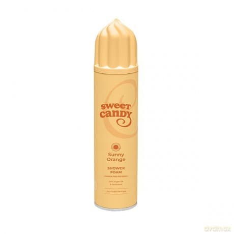 SWEET CANDY Pianka pod prysznic Sunny Orange 250 ml