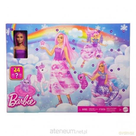 Barbie Świat Fantazji Kalendarz adwentowy 2025