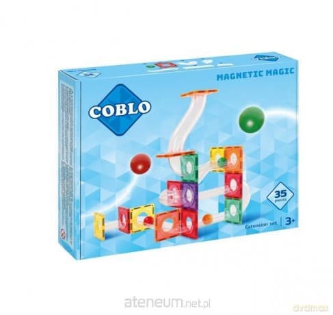 Magnetyczne klocki konstrukcyjne Kulodrom 35el