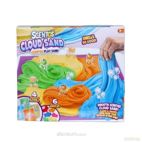 Piasek pachnący kinetyczny z foremkami