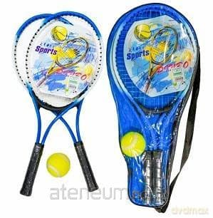 Rakietki, piłka i torba do tenisa