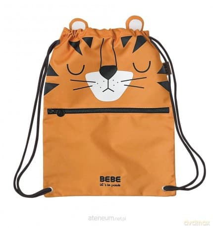 Worek z kieszonką na suwak Tygrys BB Friends