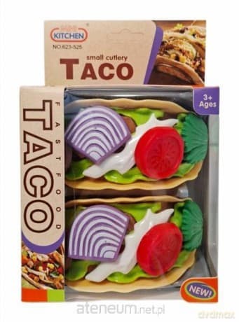 Zestaw kuchenny produkty spożywcze taco
