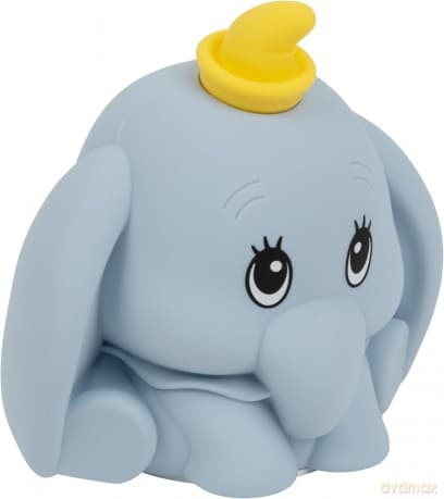 Disney silikonowa lampka z akumulatorem - Dumbo (wysokość: 15 cm) / Disney Dumbo SquishyGlo Silicone Light Rechargeable (high: 15 cm)