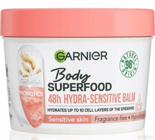 Garnier Body Superfood 48h Hydra-Sensitive Balm 380 ml