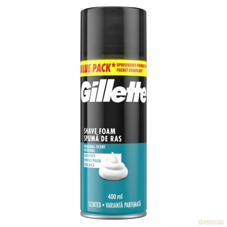 Gillette Original Sensitive Shaving Foam (Shave Foam) 400 ml