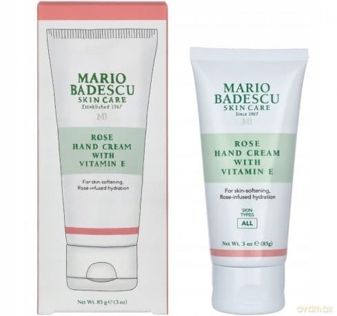 Mario Badescu Rose Hand Cream with Vitamin E 85 g
