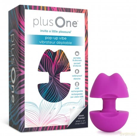 PlusOne Pop-Up Vibe Travel Stimulator