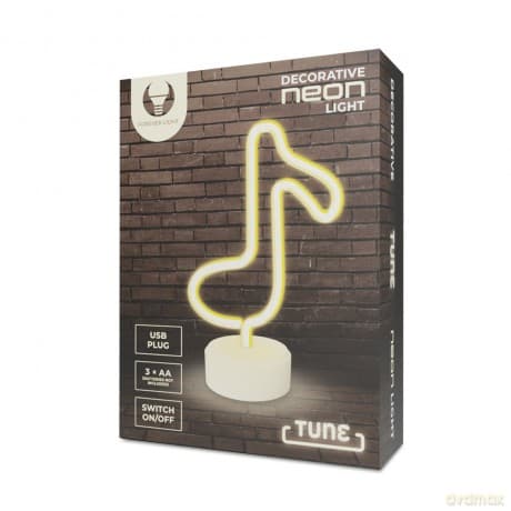 Neon na podstawce LED NUTKA biała FSNE07 Forever Light