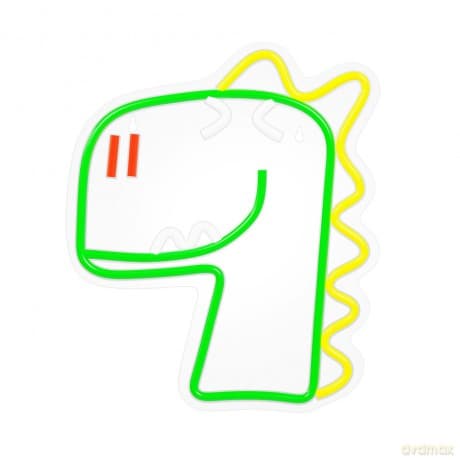 Neon PLEXI LED JURASSIC DINO zielony FLNJ02 Forever Light
