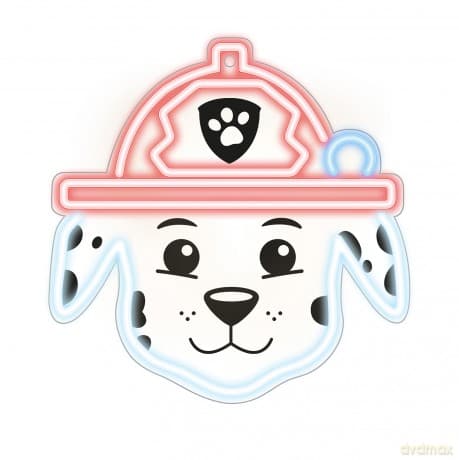 Wiszący neon LED na plexi Psi Patrol - Marshall OW-130646