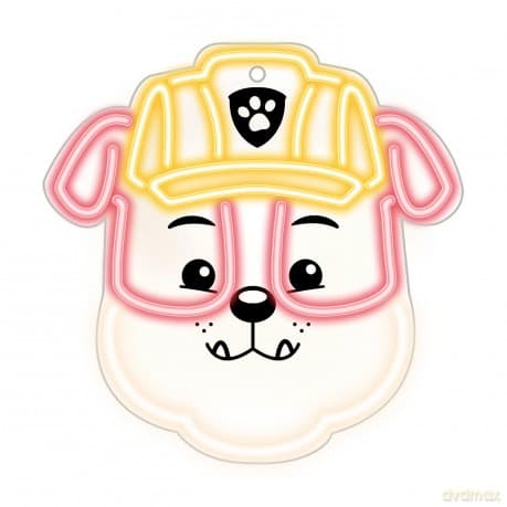 Wiszący neon LED na plexi Psi Patrol - Rubble OW-130446