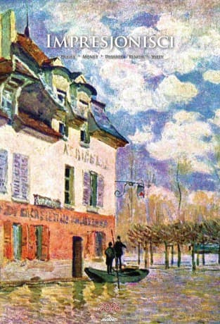 Kalendarz 2026 ścienny A3 Impresjoniści