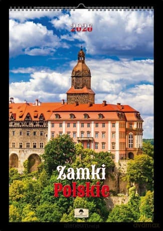 Kalendarz 2026 ścienny zamki polskie