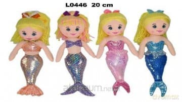 Lalka Syrenka 20cm MIX